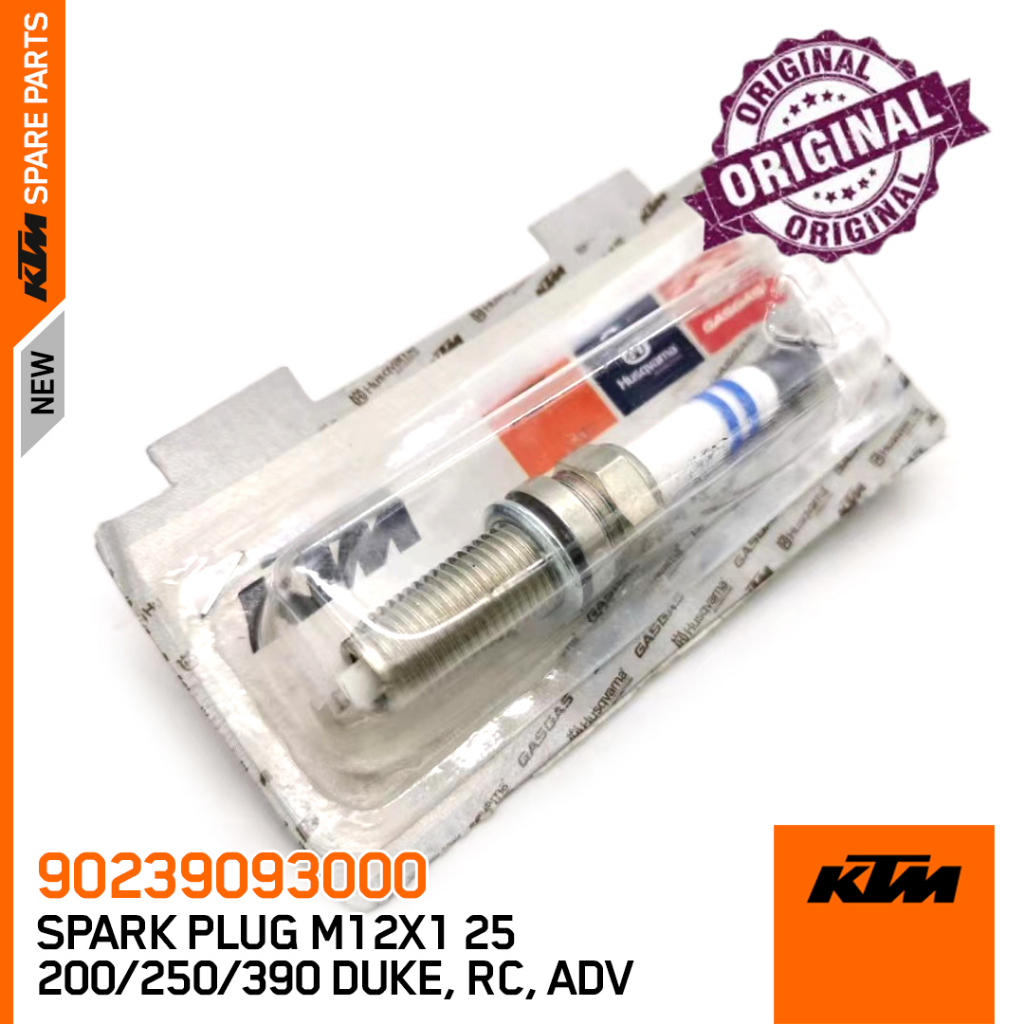 90239093000 KTM SPARK PLUG M12X1 25 200 250 390 Duke RC MOTORCYCLE