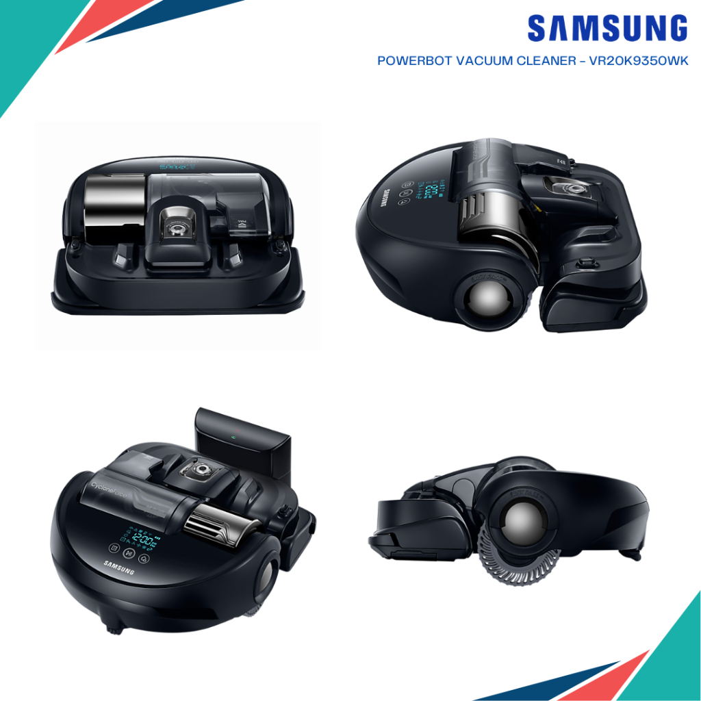 Samsung POWERbot Vacuum Cleaner with CycloneForce 250W VR20K9350WK/ME