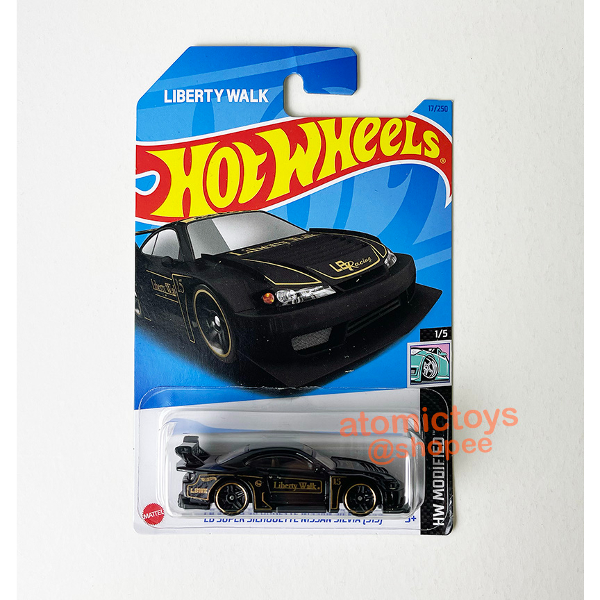 Hot Wheels LBWK Nissan Silvia S15 Super Silhouette Black Gold 2022 ...