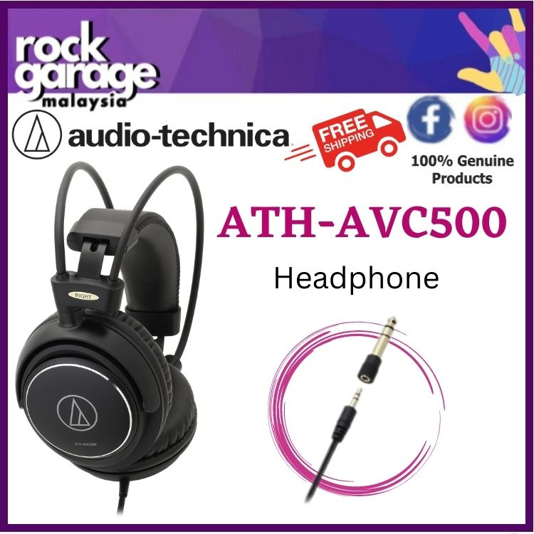 Audio Technica ATH-AVC500 Headphone (ATHAVC500/ATH AVC500) | Shopee ...