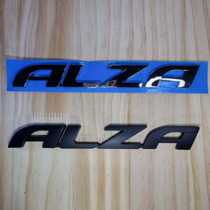 Alza Emblem Logo 3d Sticker Perodua Alza Gen-1 Alza 2010 2011 2012 2013 