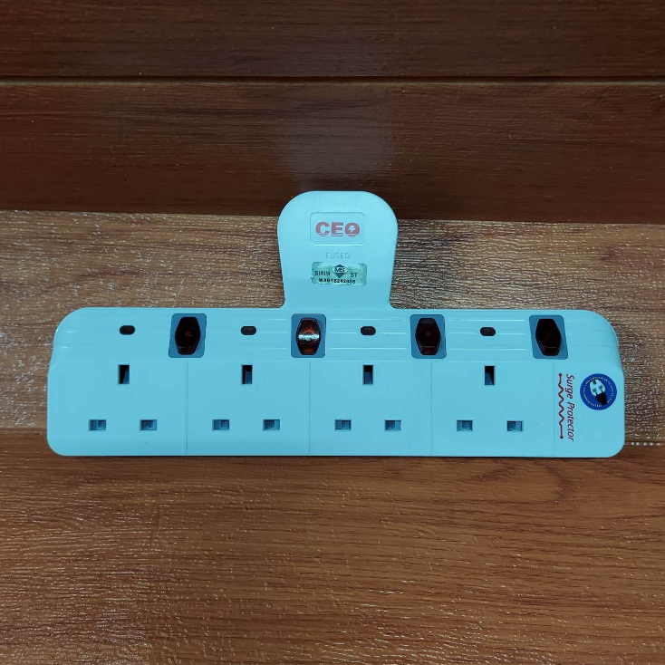 BIG - WAYAR ADDITION PLUG SOCKET 1 TO 4 PLUG EXTENSION WAYAR TAMBAHAN ...