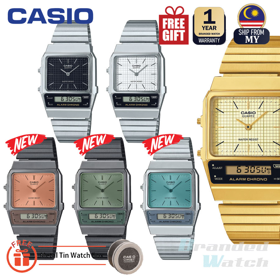 CASIO WATCH ANALOG WATCH UNISEX WATCH AQ800E SERIES AQ800E1A AQ800E