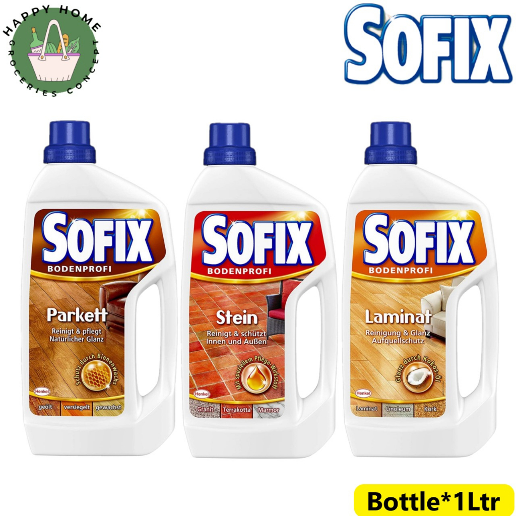 Sofix Wooden Stone Floor Cleaner Parkett/Stein/Laminat (Bottle*1Litre