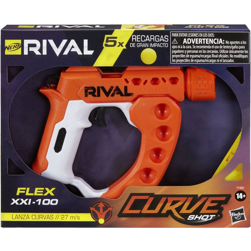 Nerf RIVAL Curve Shot Flex XXI-100 | Shopee Malaysia