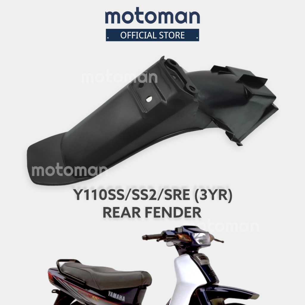 Yamaha Y110 SS SS2 SRE Rear Fender Original Mudguard Y110SS SS 2 Magat ...