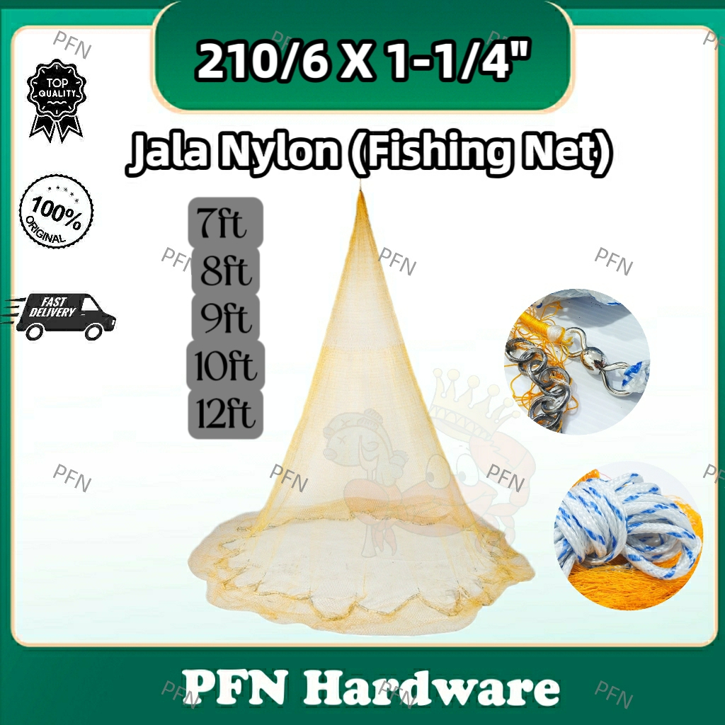 ~FREE GIFT~Jala Nylon 210D/ 6 X 1-1/4