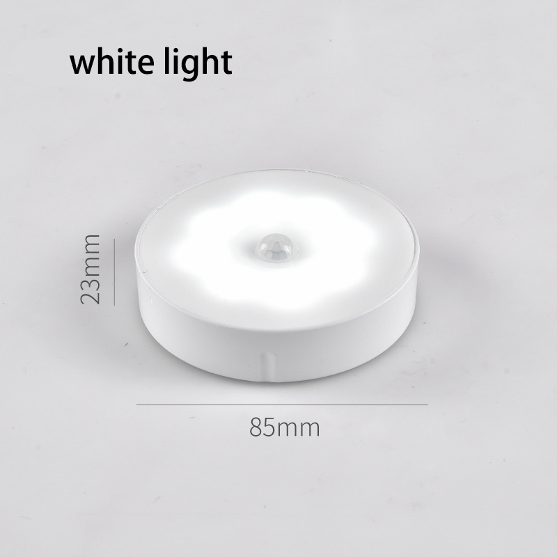 LED Motion Sensor Night Light Wireless USB Under Cabinet Light Closet ...