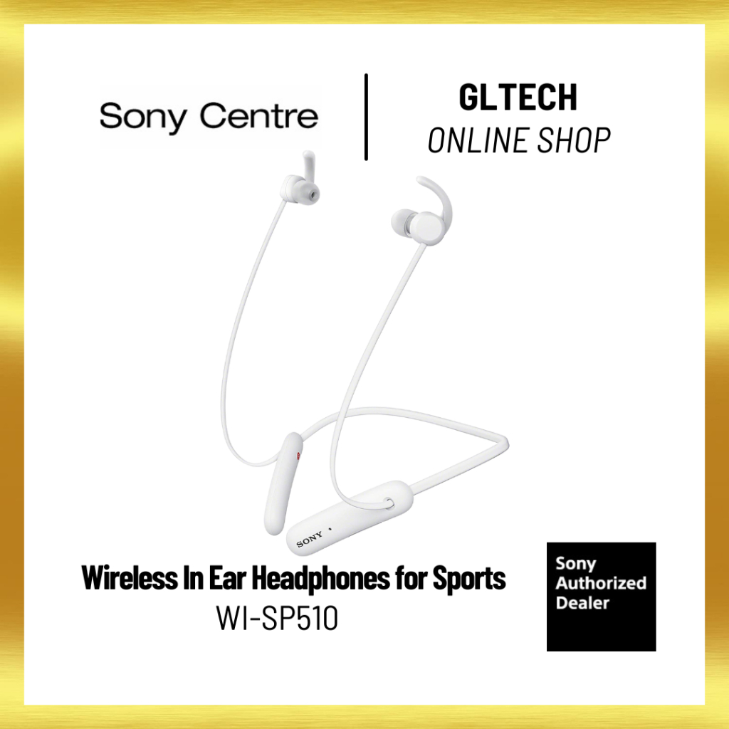 Sony [WI-SP510] Wireless In Ear Headphones for Sports Shopee