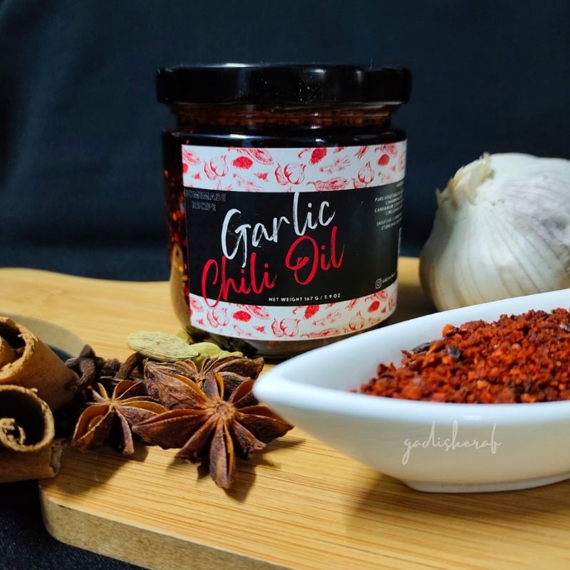 Halal Homemade Garlic Chili Oil Shopee Malaysia