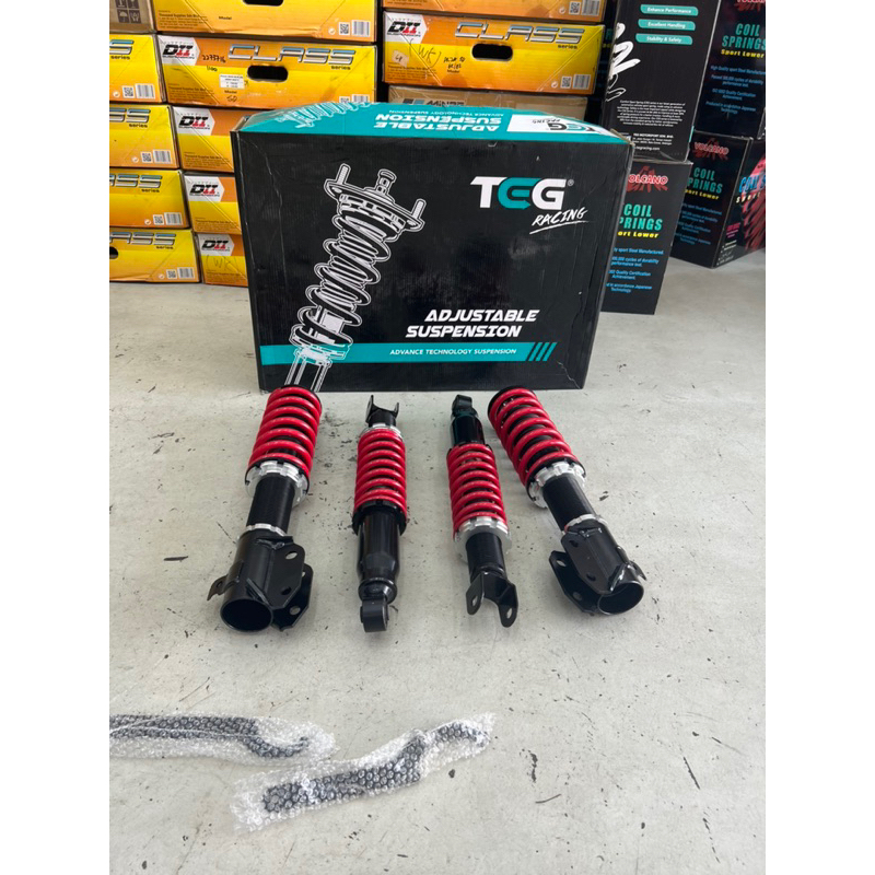 Perodua Kenari/ Kelisa TEG RACING (BOLEH SERVICE) Adjustable Suspension ...