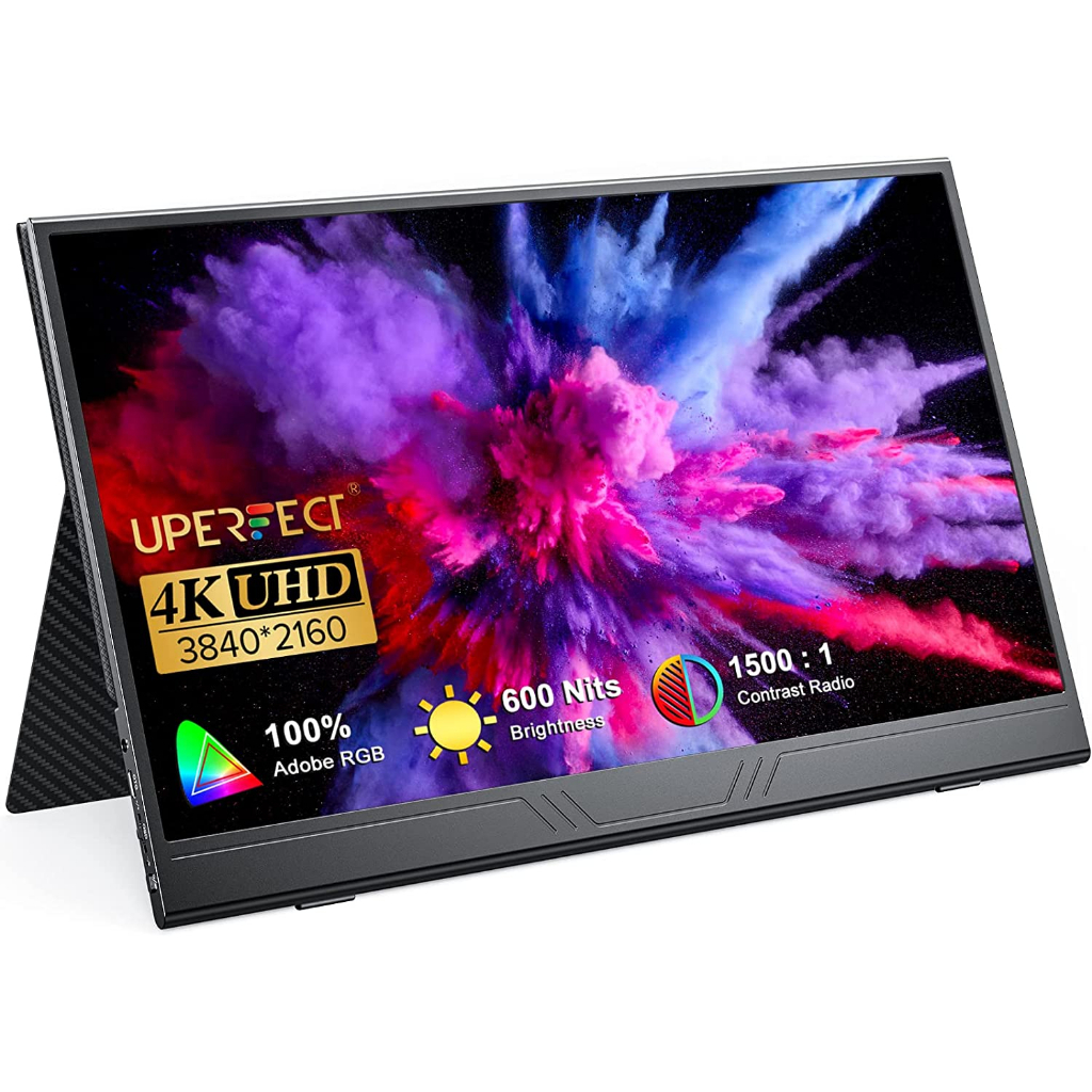 UPERFECT True 4K UHD Portable Monitor (15.6' 100 Adobe RGB 600nits IPS