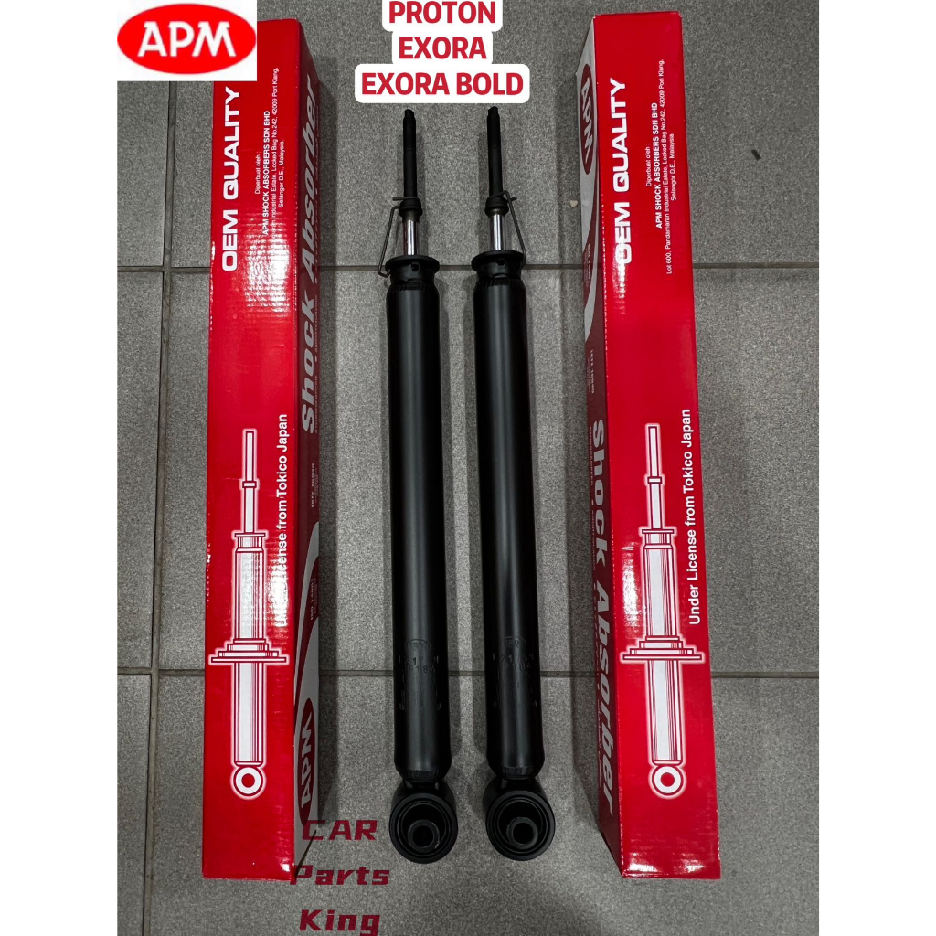 ( 100% ORIGINAL APM ) PROTON EXORA EXORA BOLD REAR SHOCK ABSORBER ...