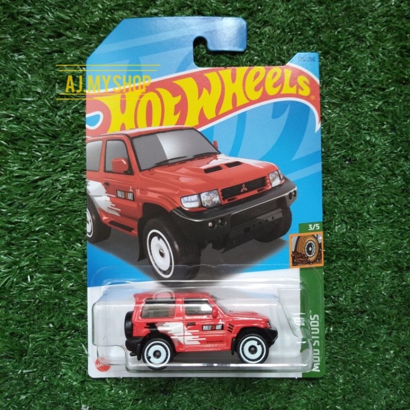 Hot Wheels Mitsubishi Pajero Evolution Mod Studs New Case J 2023 Mattel ...