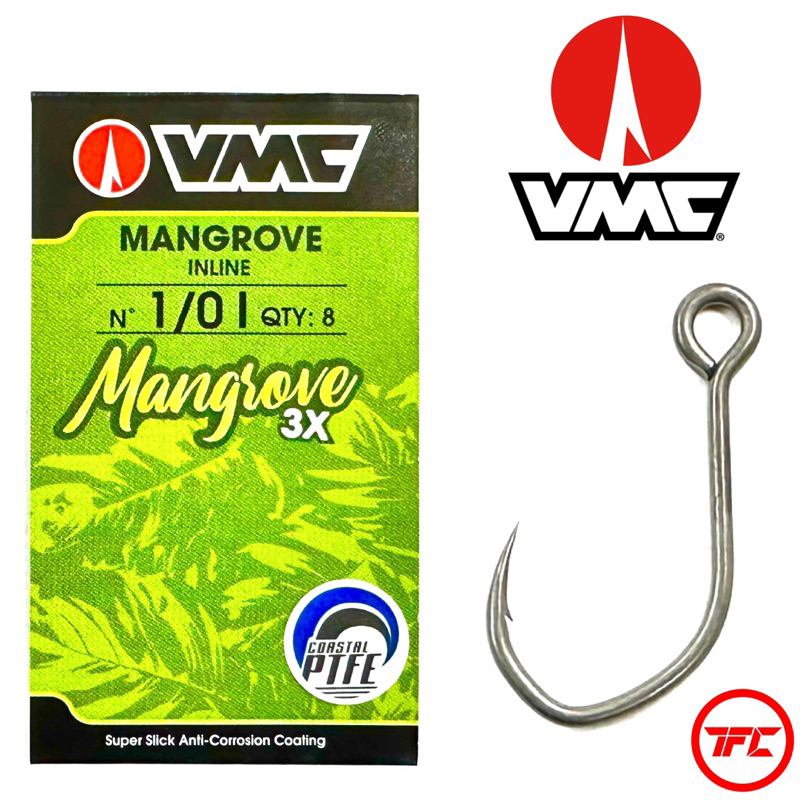 VMC Mangrove Inline 3X Single Hook 7234CT