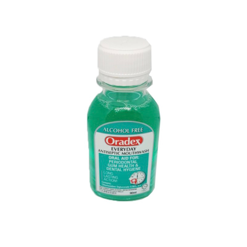 Oradex Everyday Antiseptic Mouthwash 90ml Shopee Malaysia