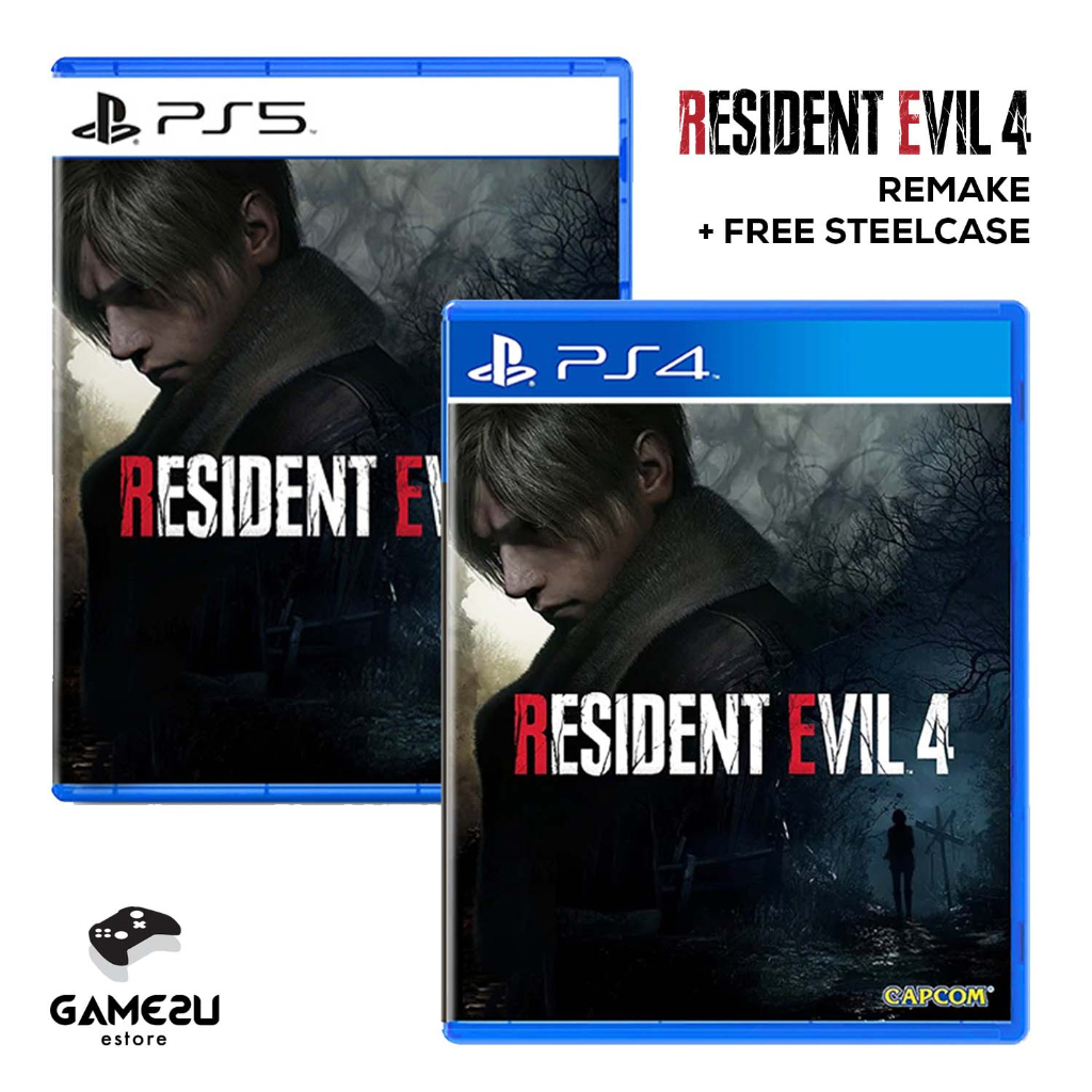 (READY STOCK) PS4 RESIDENT EVIL 4 REMAKE PS5 RE4 REMAKE (R3/R2) (ENG ...