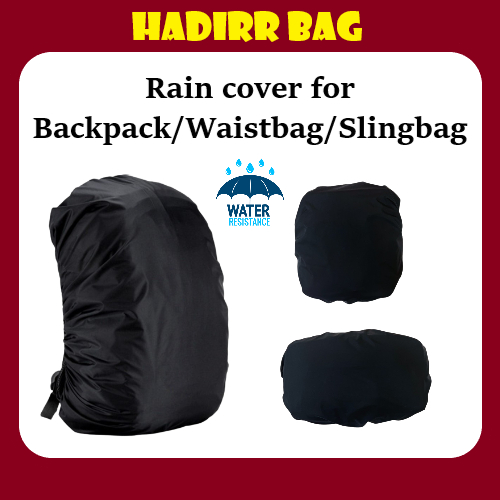 Sling bag cheap rain cover