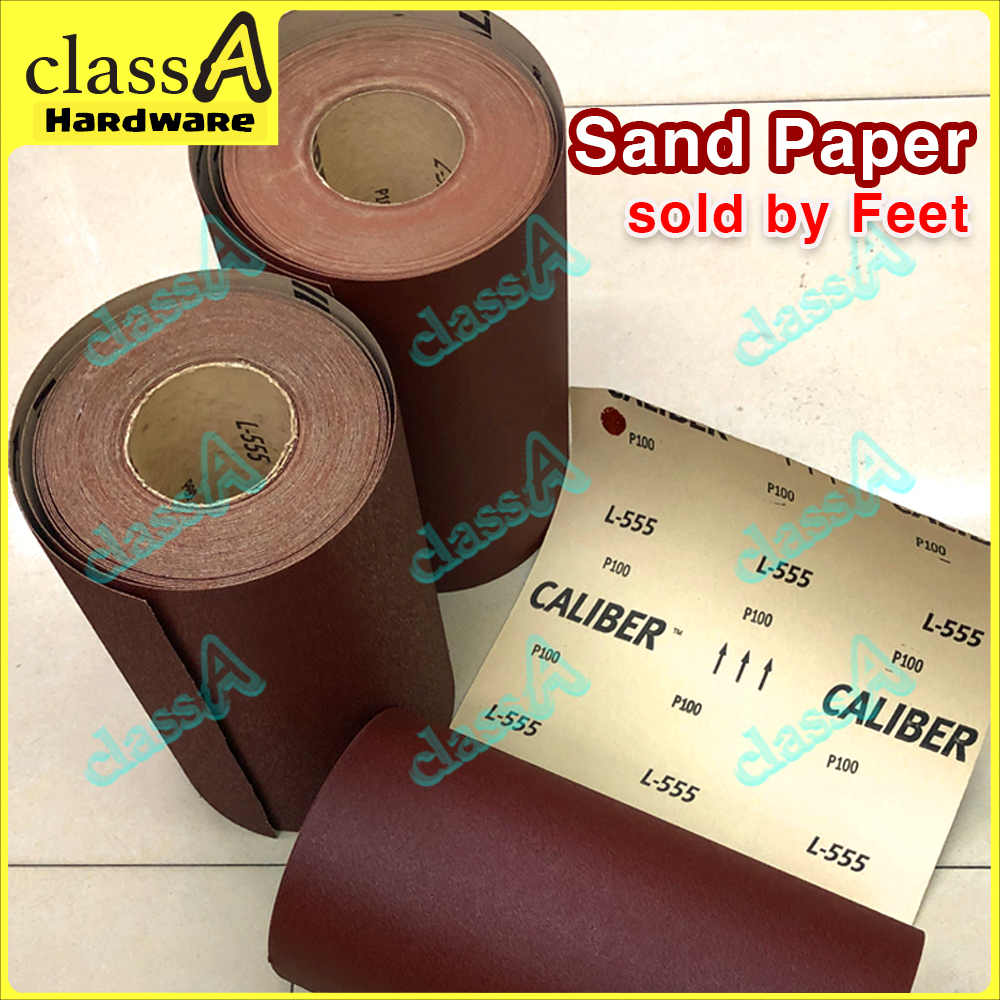 ClassAHW High Quality Sand paper roll P80 P100 P120 P180 Kertas Pasir ...