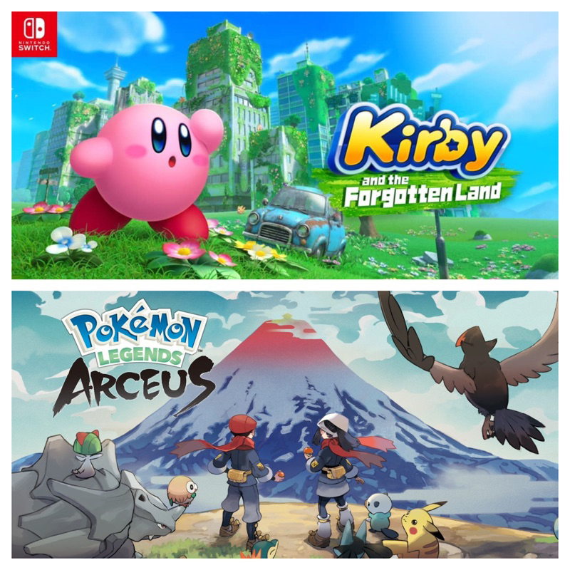 2in1 Nintendo Switch Digital Kirby And The Forgotten Land Pokémon