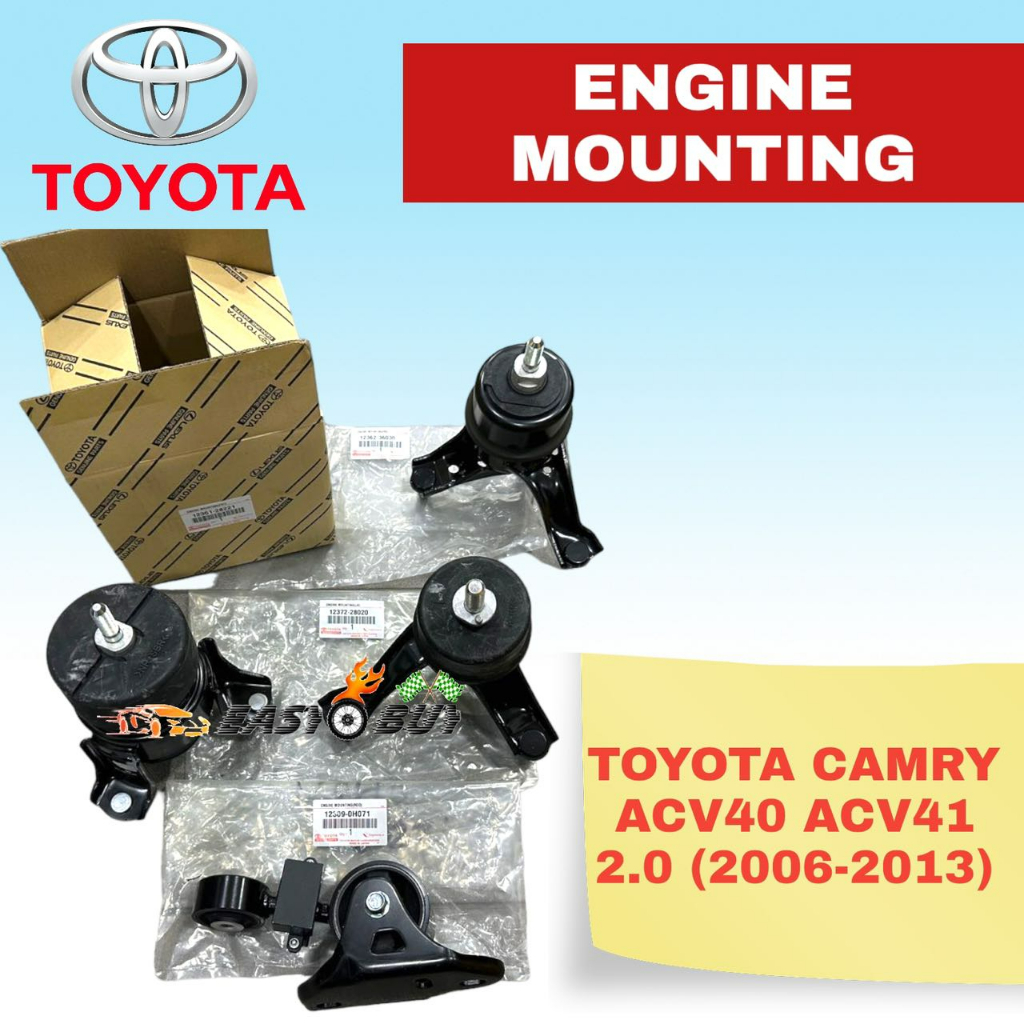 100% ORIGINAL) TOYOTA CAMRY ACV40 ACV41 2.0 (2006-2013) ENGINE