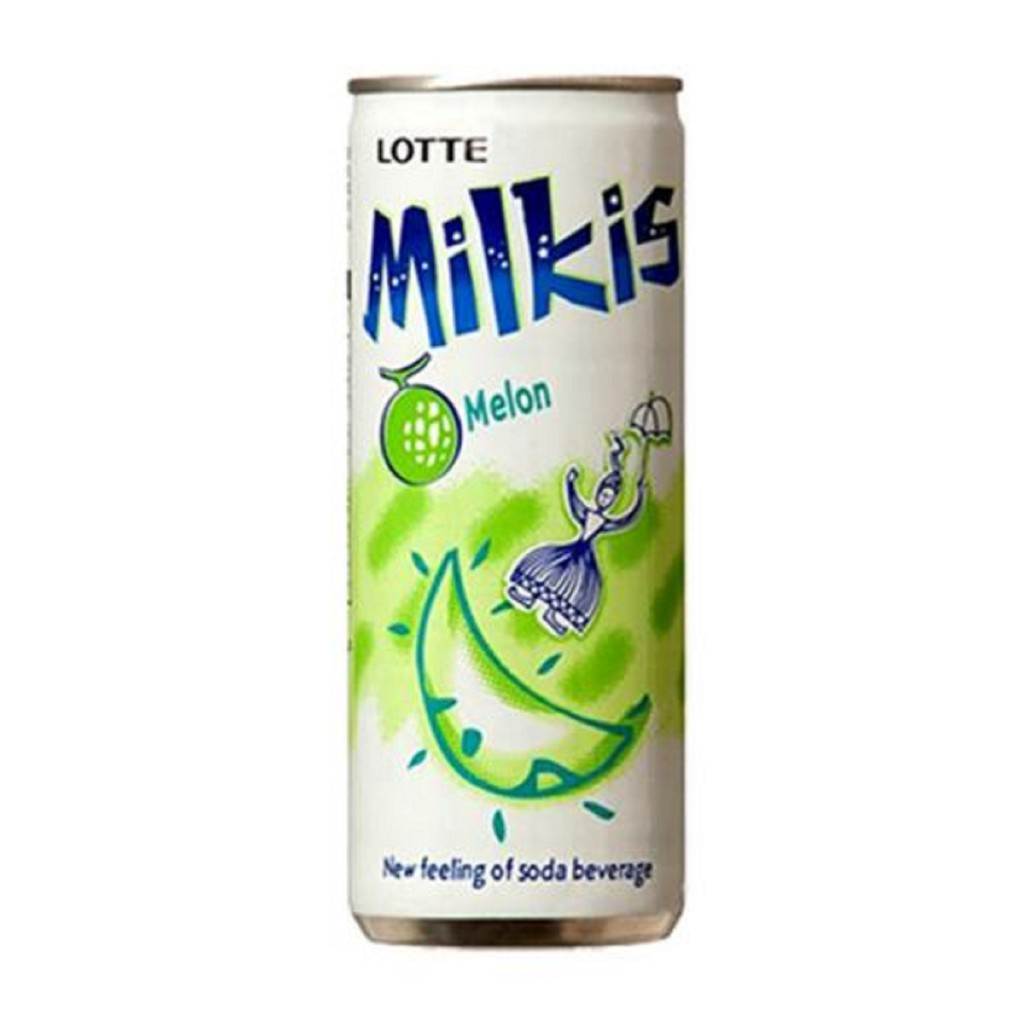 [CLEARANCE] Lotte Milkis Soda Drink 250ML - Little Broken [HALAL ...