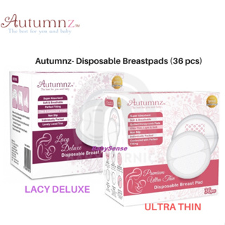 Autumnz Lacy Deluxe / Premium Ultra Thin Disposable Breastpads (36 pcs)
