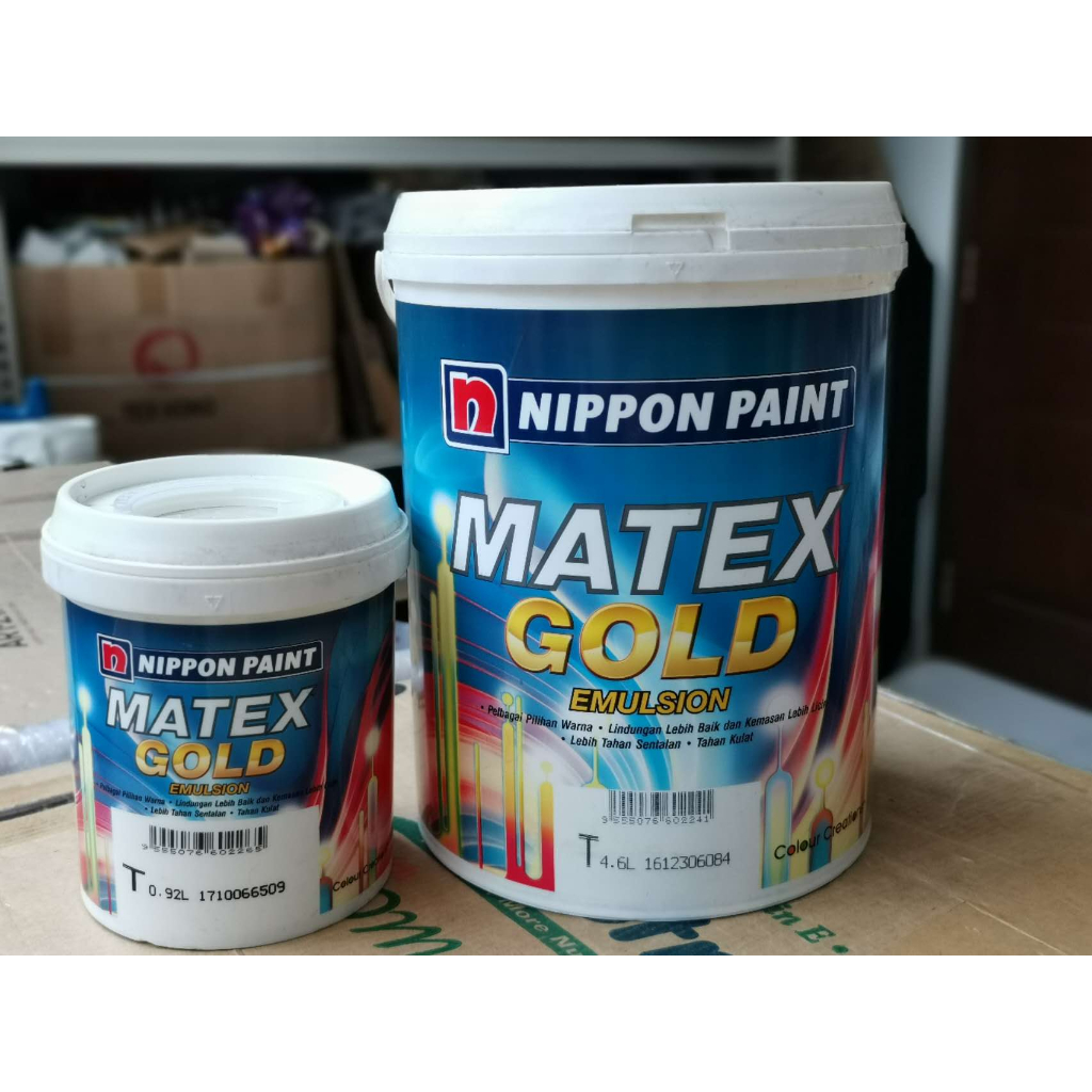 NIPPON PAINT Matex Gold Acrylic Copolymer Matt Emulsion Interior Cat