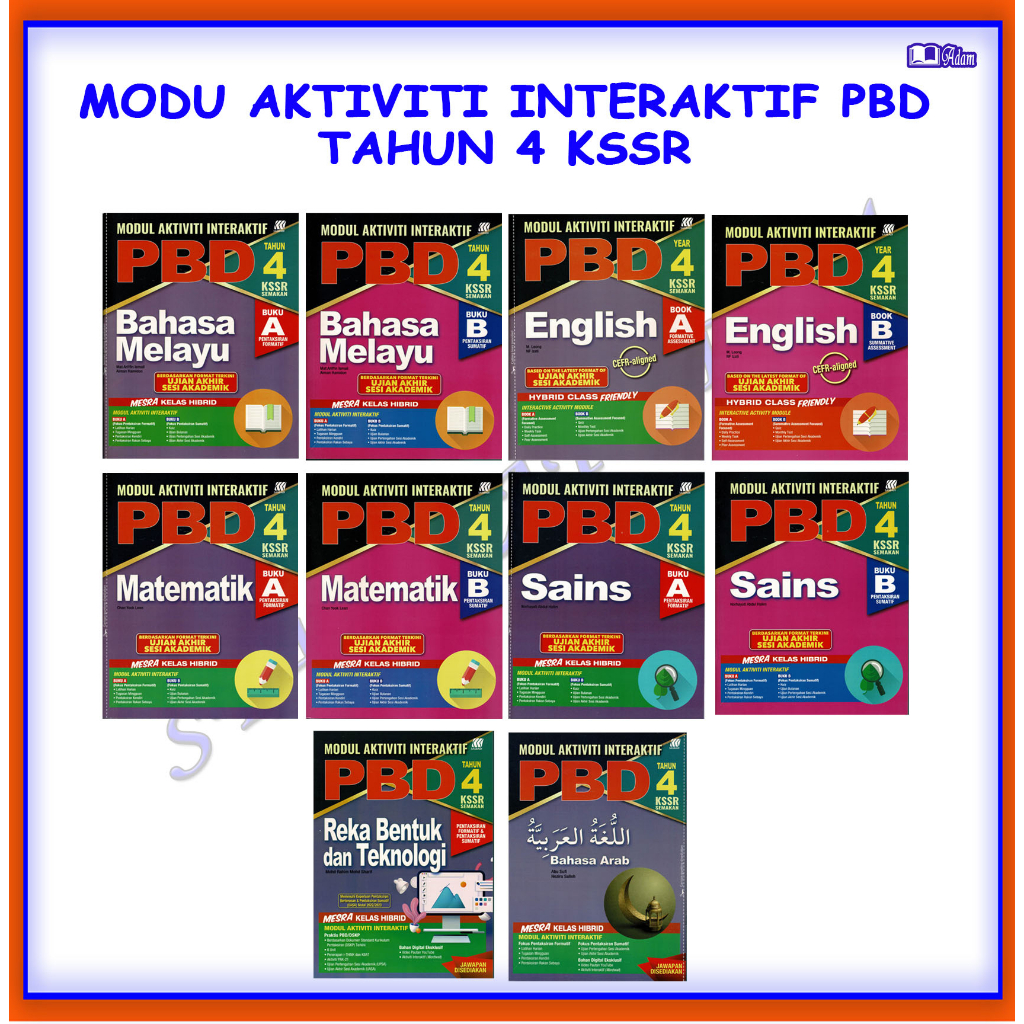 Adm Buku Latihan Sk Modul Aktiviti Interaktif Pbd Tahun Kssr