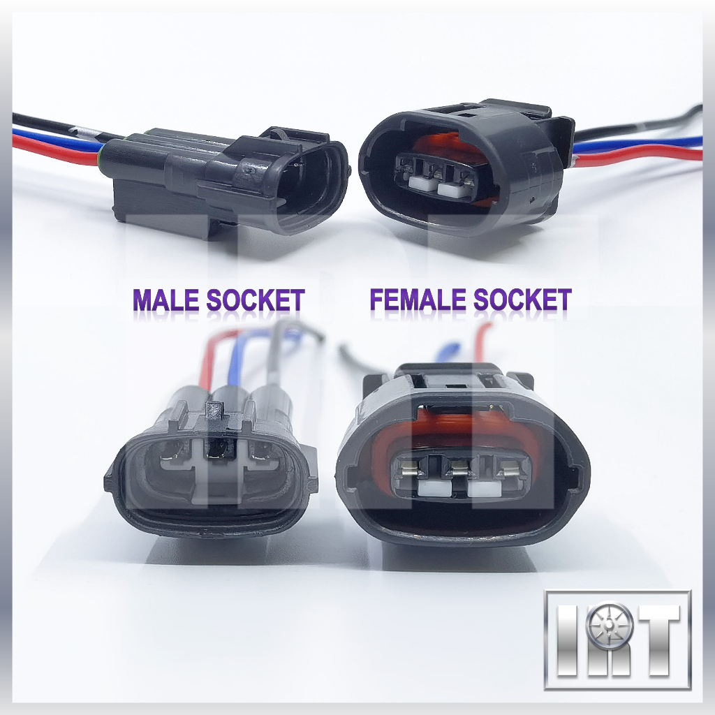 3 Pin Alternator Socket Myvi Alza Viva Kembara Avanza 1.3 Vios NCP42