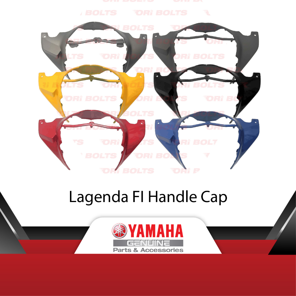 Yamaha Original Lagenda Injection Fi Body Cover Set Handle Cap Cover Atas Kepala Spa Vp