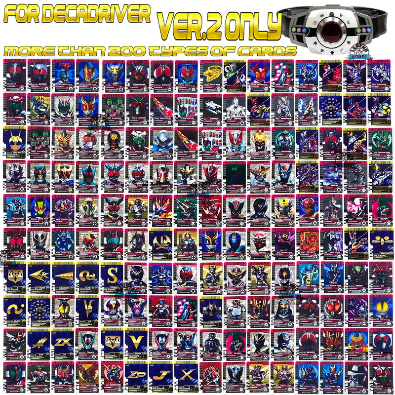 LM Brand Kamen Rider Decade Henshin Card White Decadriver Ver.2 Cards ...