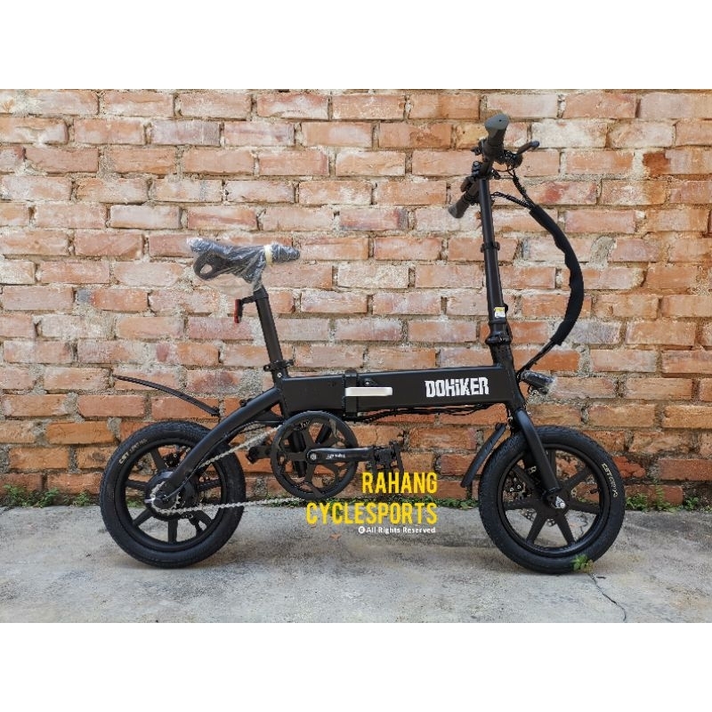 14 Dohiker E Bike Foldable Folding Basikal Elektrik Shopee Malaysia