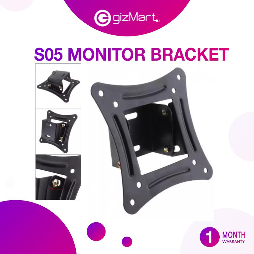 S05 TV Wall Mount Bracket Fixed Flat Panel TV Frame Stand Holder for 14