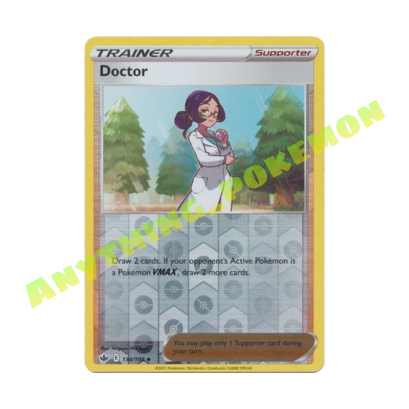 Pokmon Card Trainer - Doctor 134/198 NORMAL/REVERSE HOLO | Shopee Malaysia