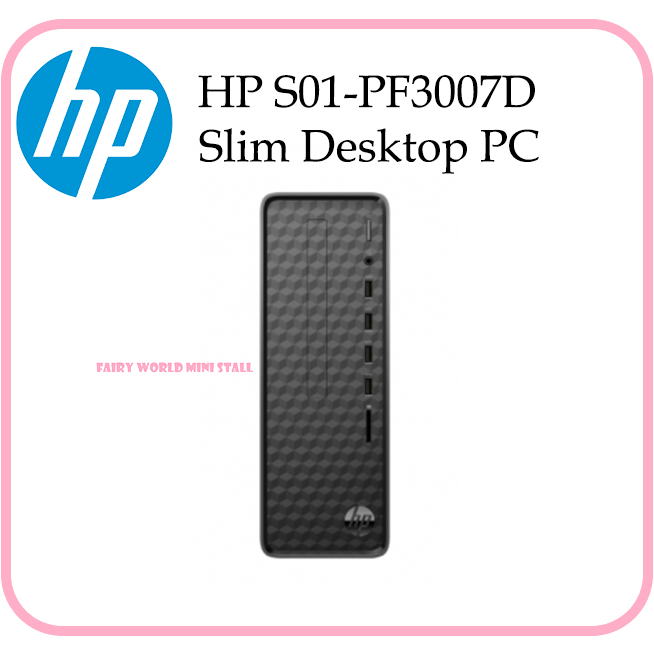 Hp S01 Pf3007d Slim Desktop Pc I3 13100 8gb 512gb Ssd Intel W11 Hs Shopee Malaysia