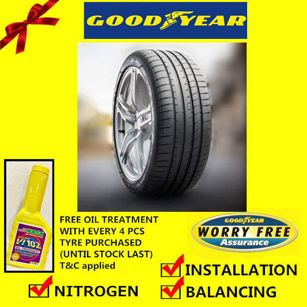 Goodyear Eagle F1 Asymmetric 3 Runflat ROF tyre tayar tire (with ...