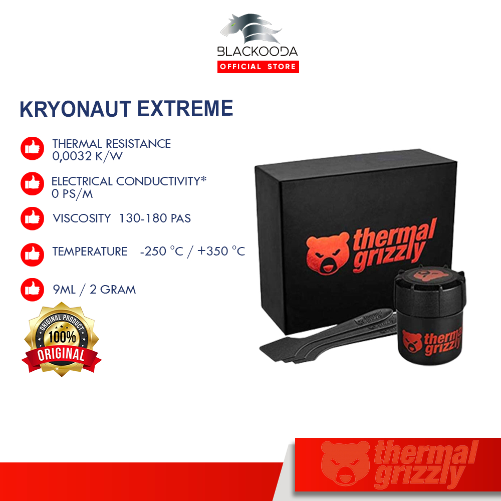 Thermal Grizzly Kryonaut Extreme Thermal Paste, 9ml 