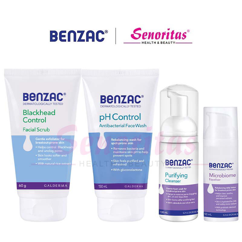 Benzac pH Control Antibacterial Face Wash/Benzac Purifying Clenaser