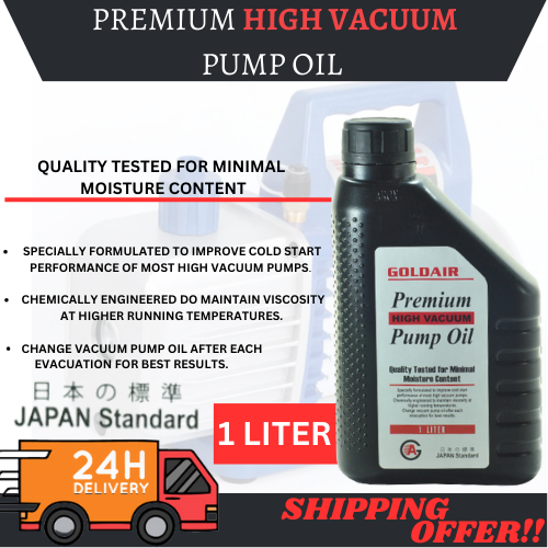 𝗚𝗢𝗟𝗗𝗔𝗜𝗥 𝗣𝗥𝗘𝗠𝗜𝗨𝗠 𝗛𝗜𝗚𝗛 𝗩𝗔𝗖𝗨𝗨𝗠 𝗣𝗨𝗠𝗣 𝗢𝗜𝗟 1 𝗟𝗜𝗧𝗘𝗥 Shopee Malaysia