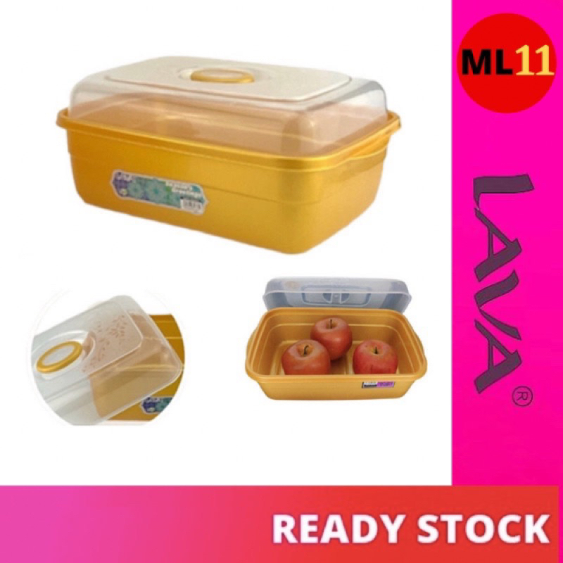 LAVA Food Saver Storage Container (5.6L) Cake Container / Bekas Makanan ...