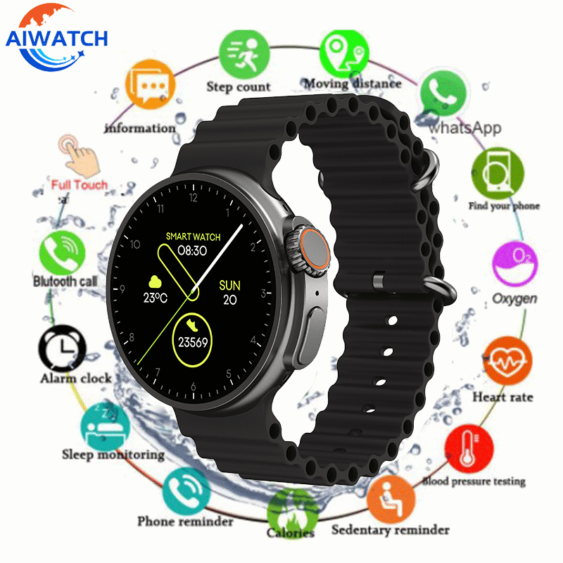 2023 New S8 Ultra Smart Watch Full Touch Waterproof Bluetooth