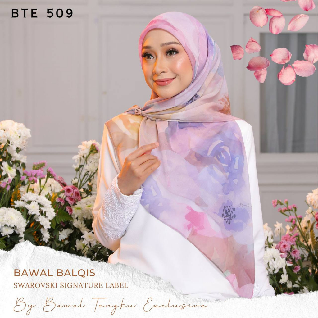 FREE BROOCH - BAWAL COTTON VOILE / TUDUNG PRINTED / TUDUNG CORAK ...