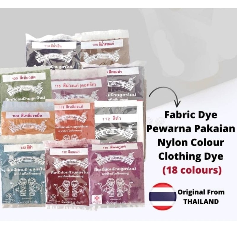 Fabric Dye Baju Pewarna Pakaian Tie Dye 1PCS Shopee Malaysia