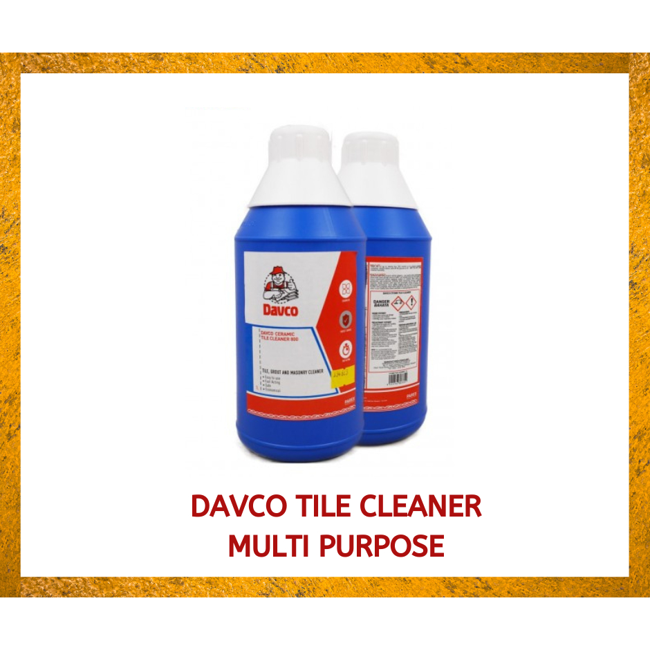 Davco Ceramic Tile Cleaner 800 Tile, Grout and Masonry Cleaner 1L