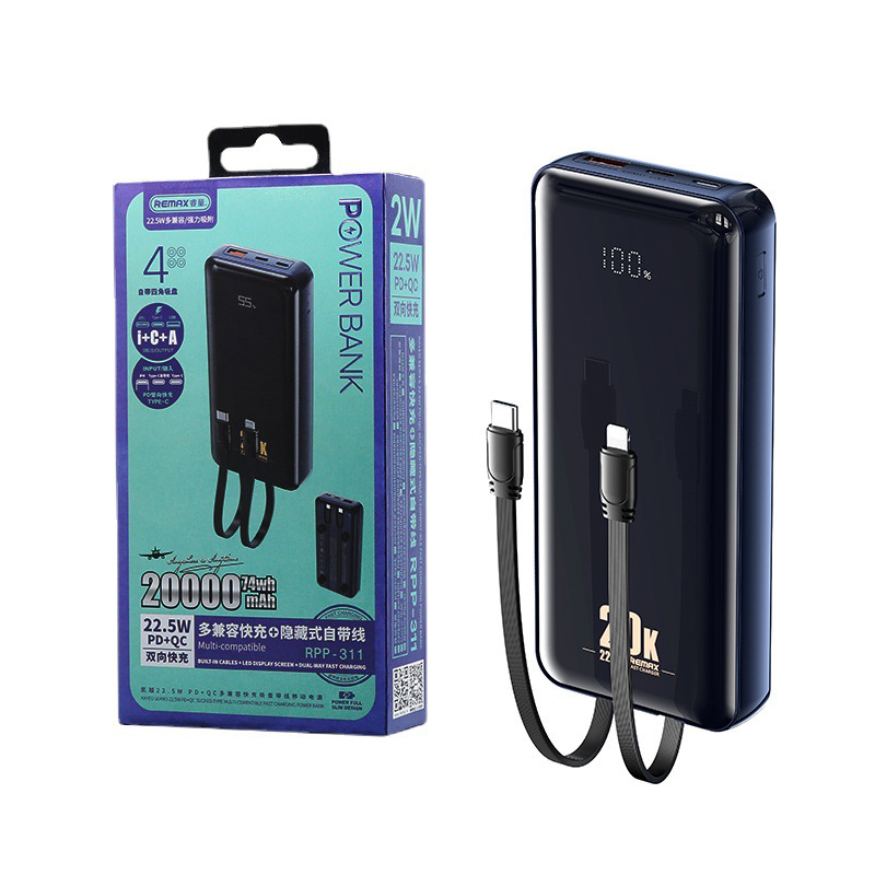 Remax Power bank 20000 /30000 / 10000mAH | Shopee Malaysia