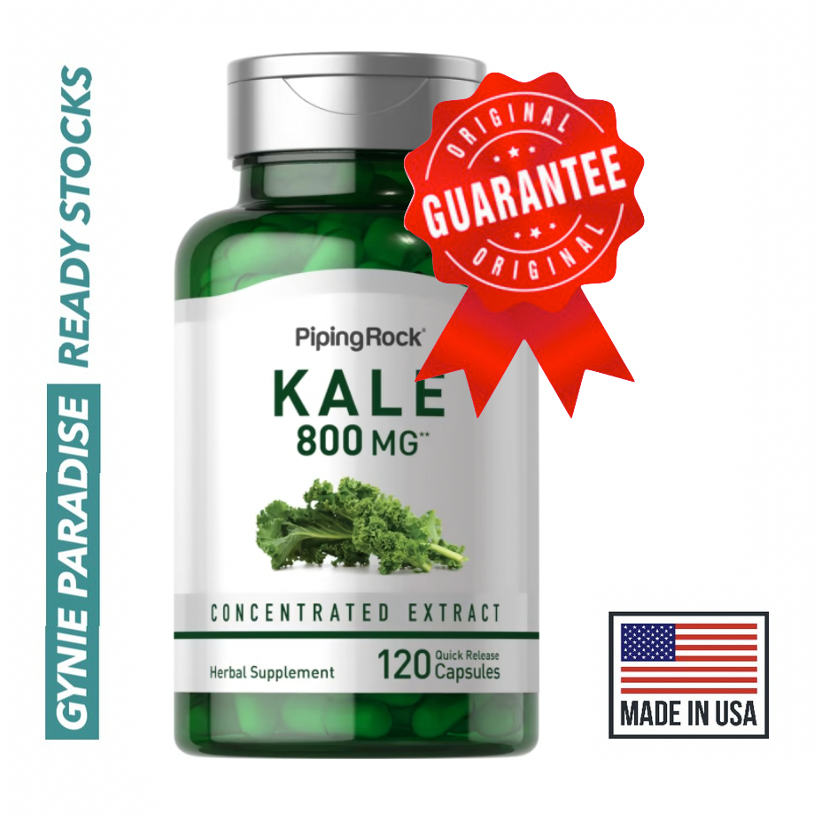 Ready Stocks, Green Antioxidant & Detox Superfood , Kale 800mg , 60 / ...