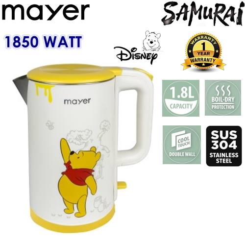 MAYER DISNEY x MAYER ELECTRIC KETTLE WINNIE THE POOH 1.8 LITRE