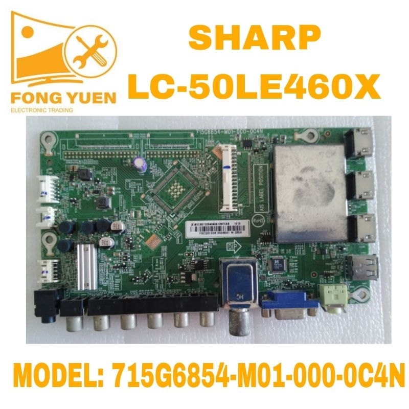 SHARP TV MAIN BOARD LC50LE460X Shopee Malaysia