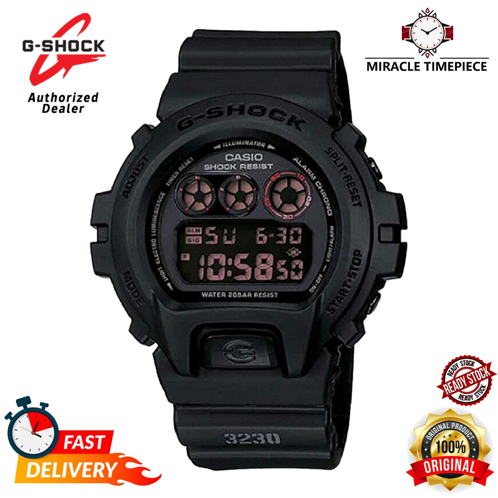 OfficialWarranty Casio G Shock DW 6900MS 1 Polis Evo Series Men Watch DW6900MS 1 DW 6900MS 1DR DW6900MS Shopee Malaysia